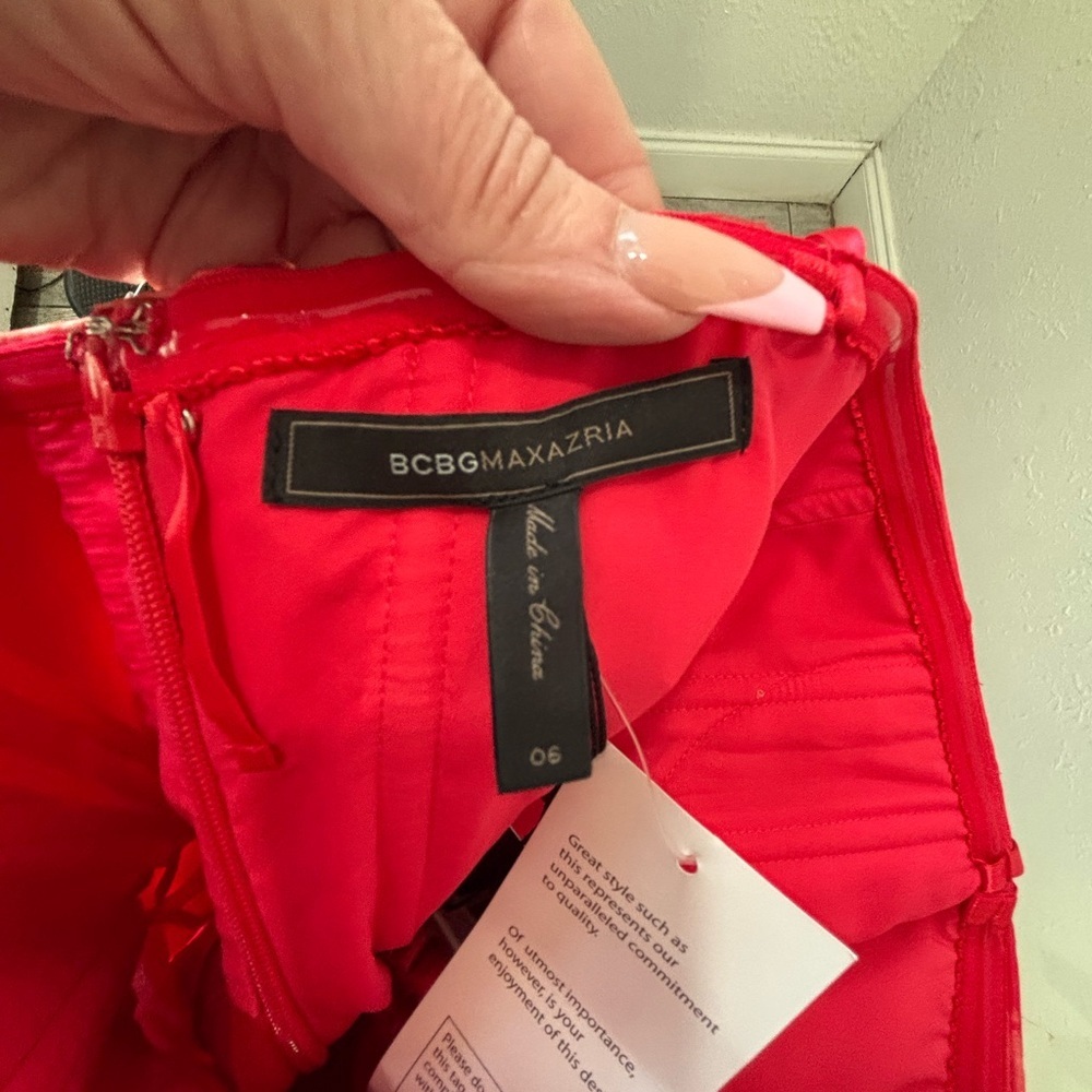BCBGMaxAzria Strapless Daniella Dress - Picture 7 of 7